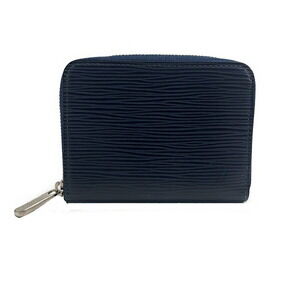 Louis Vuitton Wallet Epi Zippy Saphir Navy Blue